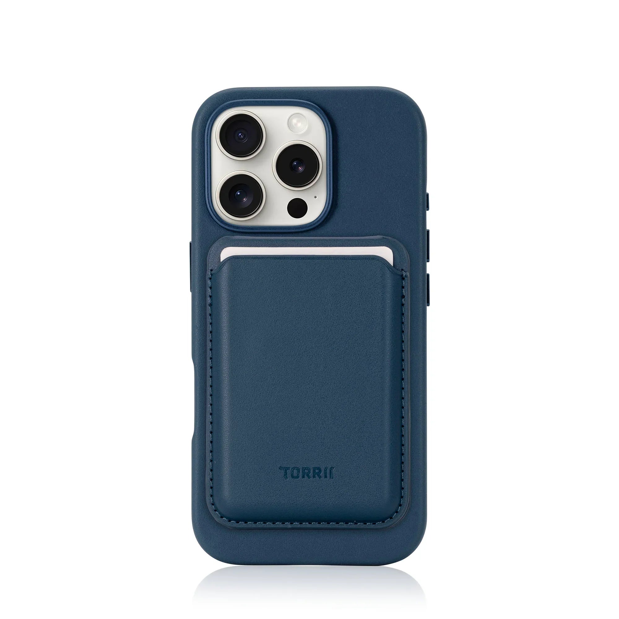 iPhone 16 Pro Torrii Koala MagSafe Case + Wallet Stand - Navy - Tashqila iPhone 16 Pro Torrii Koala MagSafe Case + Wallet Stand - Navy - Tashqila